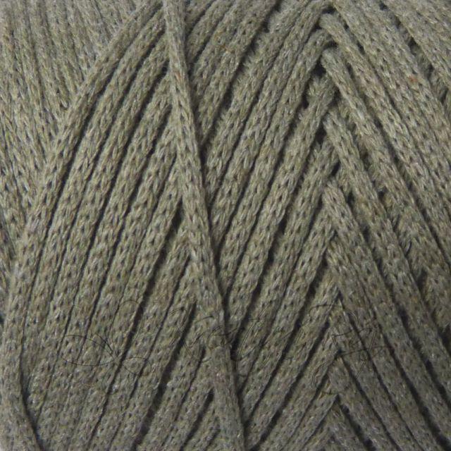 Pletací příze Cordy macrame (8164) - tmavě olivová