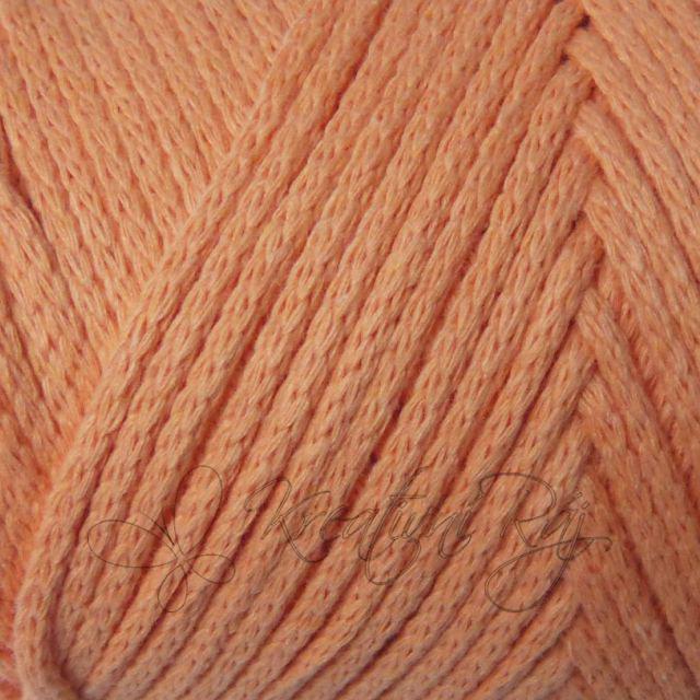 Pletací příze Cordy macrame (8011) - světle oranžová