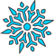 Pletací příze Mercan Batik (59534) - tlumený fialovozelený melír - Zima